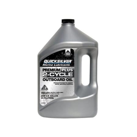 Quicksilver Quicksilver 71092802826Q1 Premium Plus 2- Cycle Outboard Oil Gallon - pack of 3 8192551